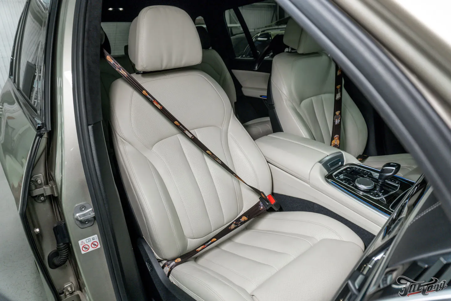 Ремни безопасности с принтом плюшевых мишек Ralph Lauren для BMW X7